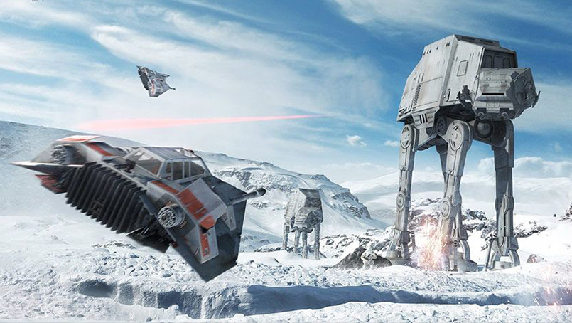 Шагоходы атакованы с воздуха Управление техникой на суше Wars