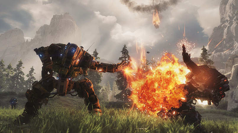 Бой титанов Titanfall 2 Ориджин